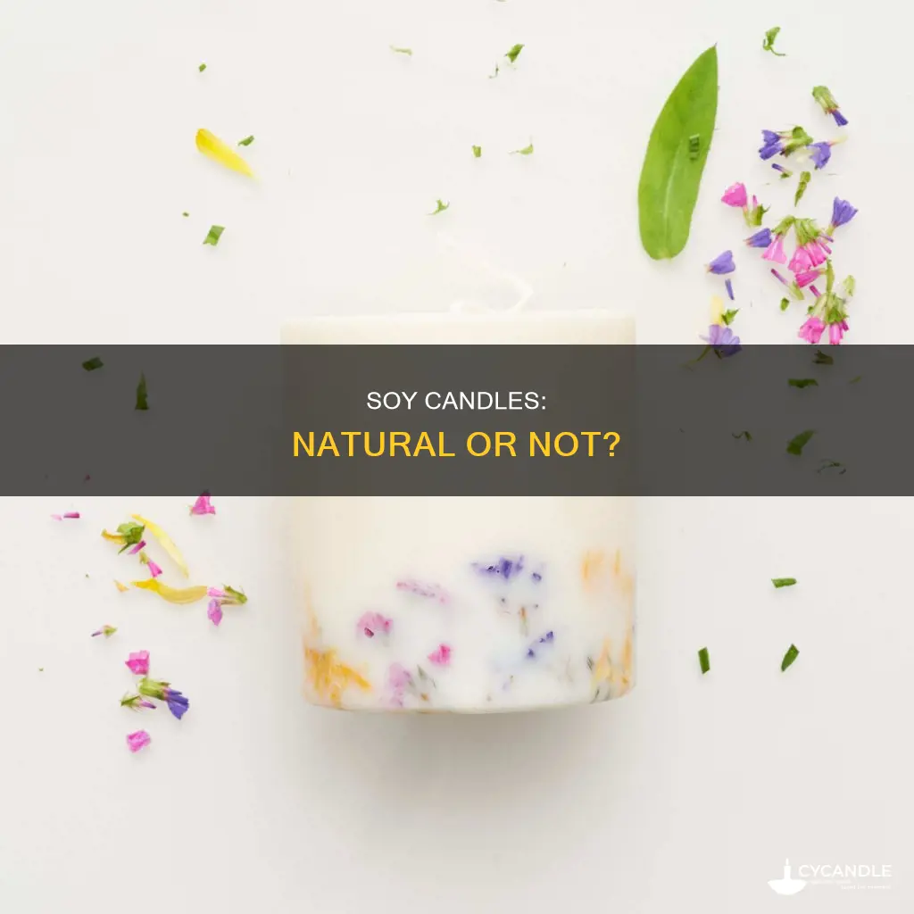 are soy candles natural