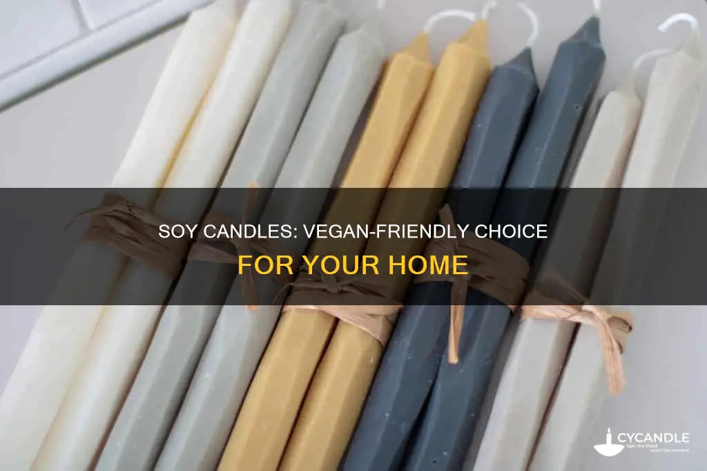 are soy candles suitable for vegans