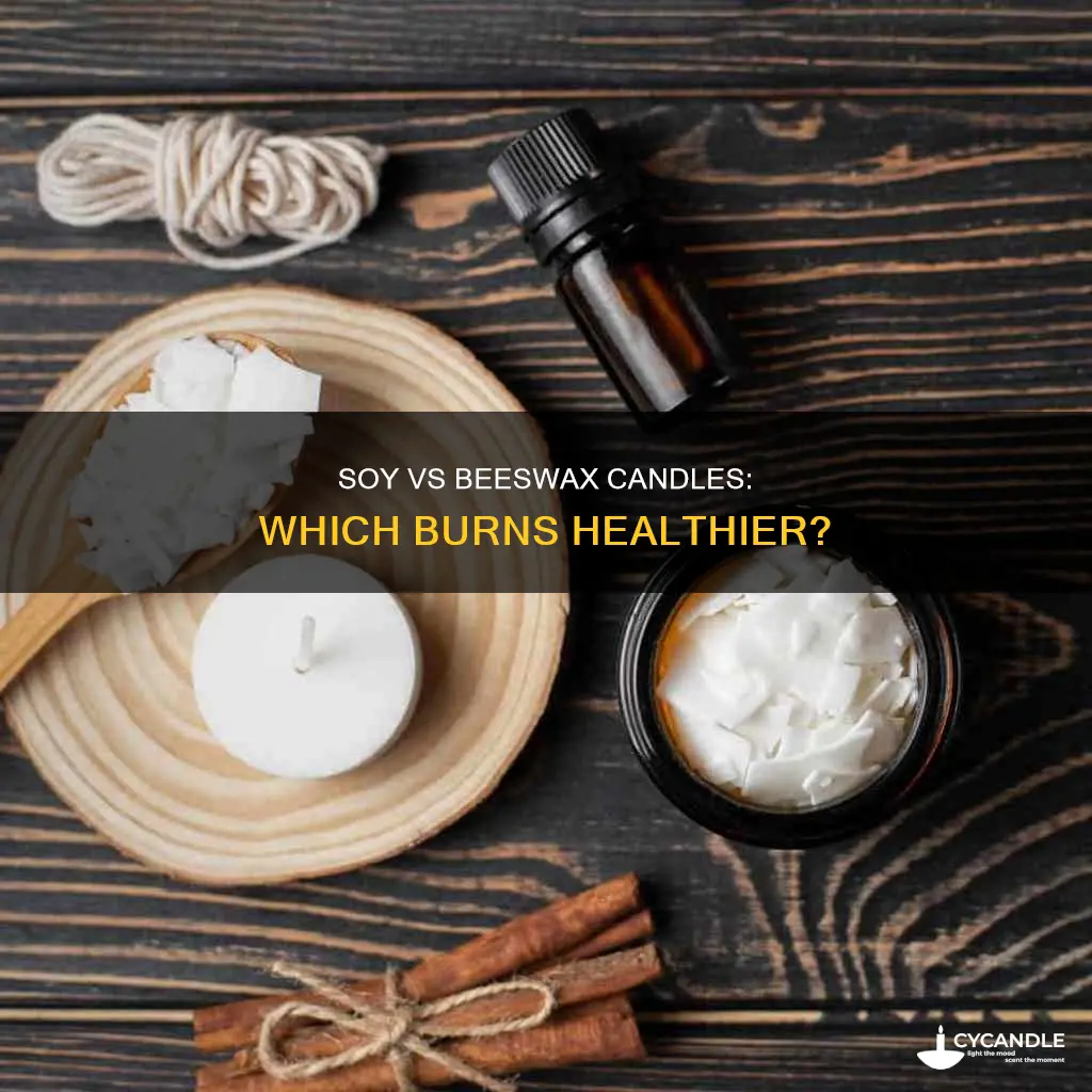 are soy or beeswax candles healthier