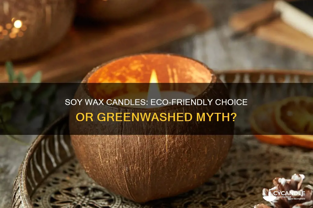 are soy wax candles environmentally friendly