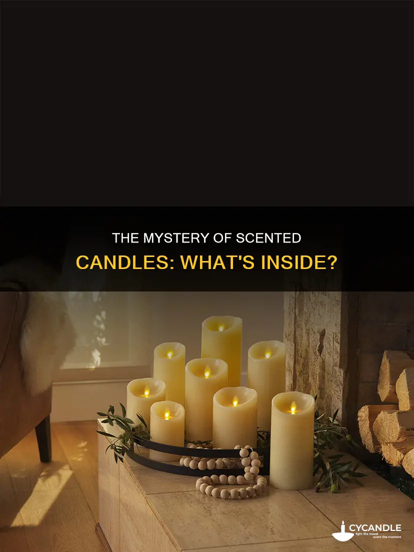 are still present within those candles