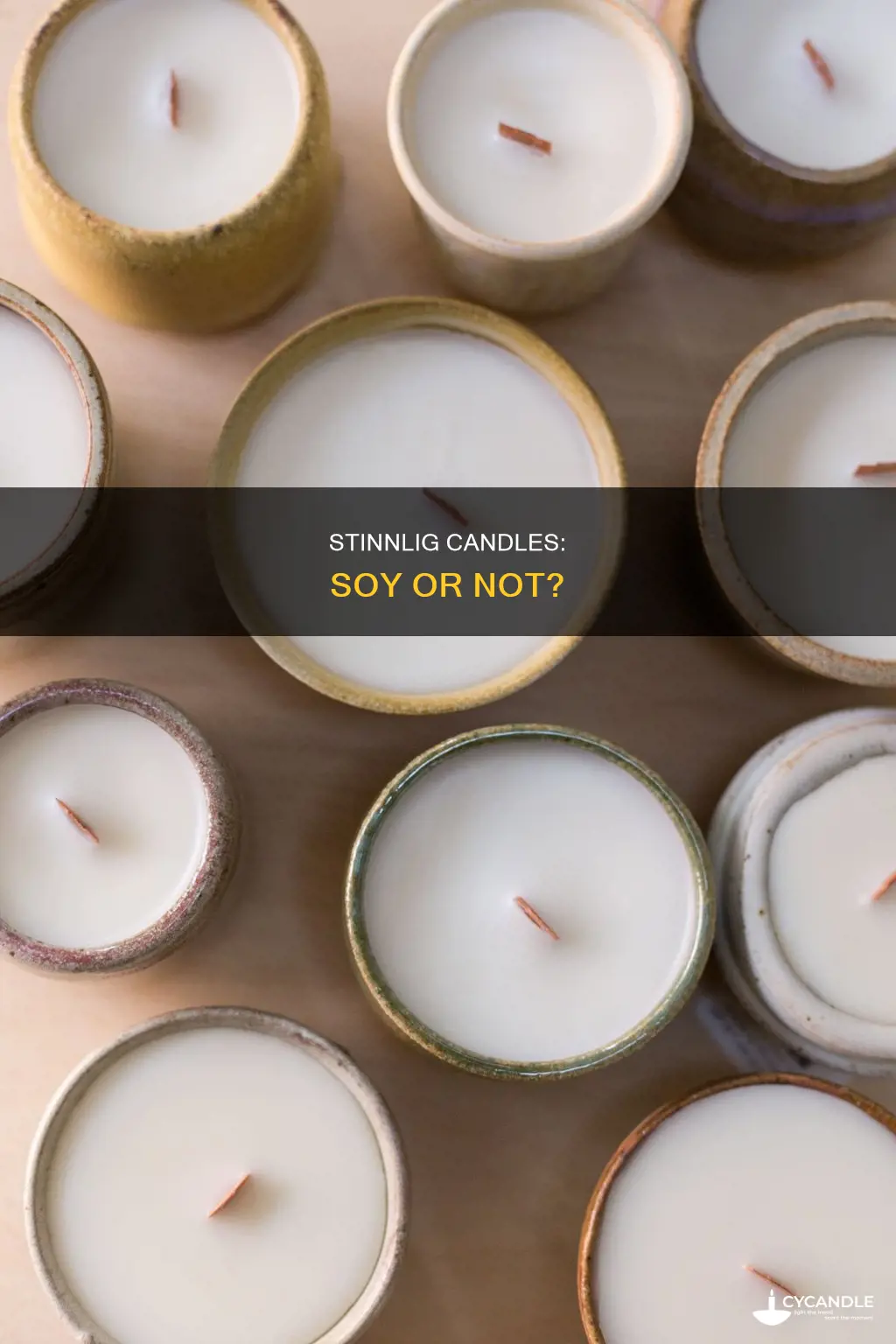 are stinnlig candles soy