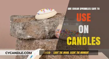 Are Sugar Sprinkles Safe for Candle Decorations? A Safety Guide