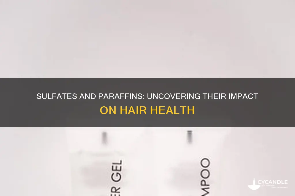 are sulfates and paraffins bad for your hair