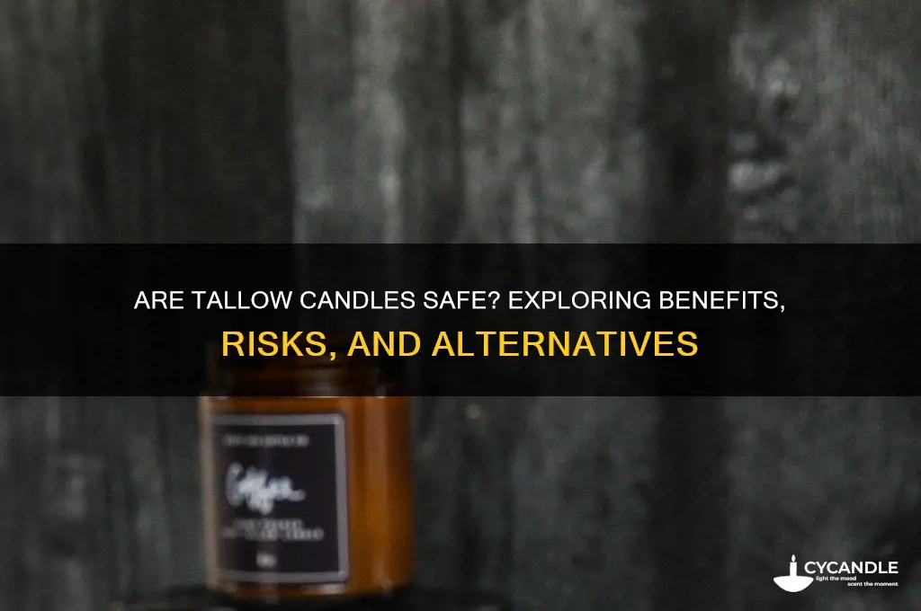 are tallow candles safe