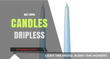 Taper Candles: Dripless or Not?