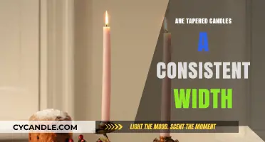 Tapered Candles: Do They Have a Consistent Width?