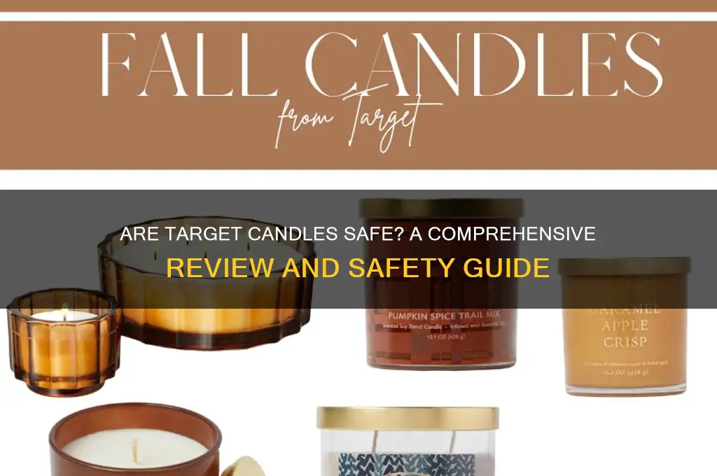 are target candles safe