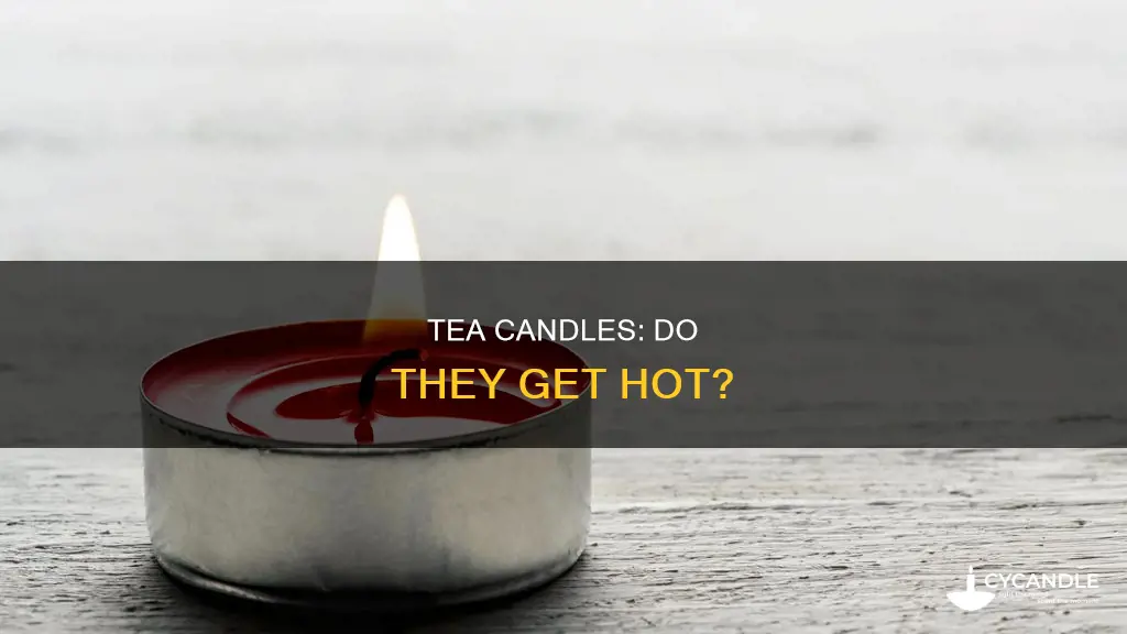 are tea candles hot