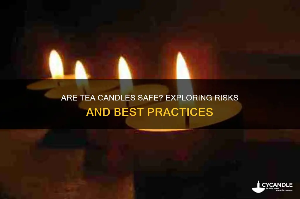 are tea candles safe