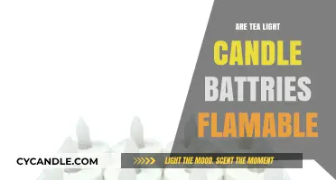 Are Tea Light Candle Batteries Flammable? Safety Insights Revealed