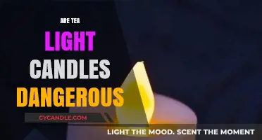 Tea Light Candles: Uncovering Potential Dangers and Safety Tips
