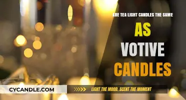 Tea Lights vs. Votive Candles: Understanding the Key Differences