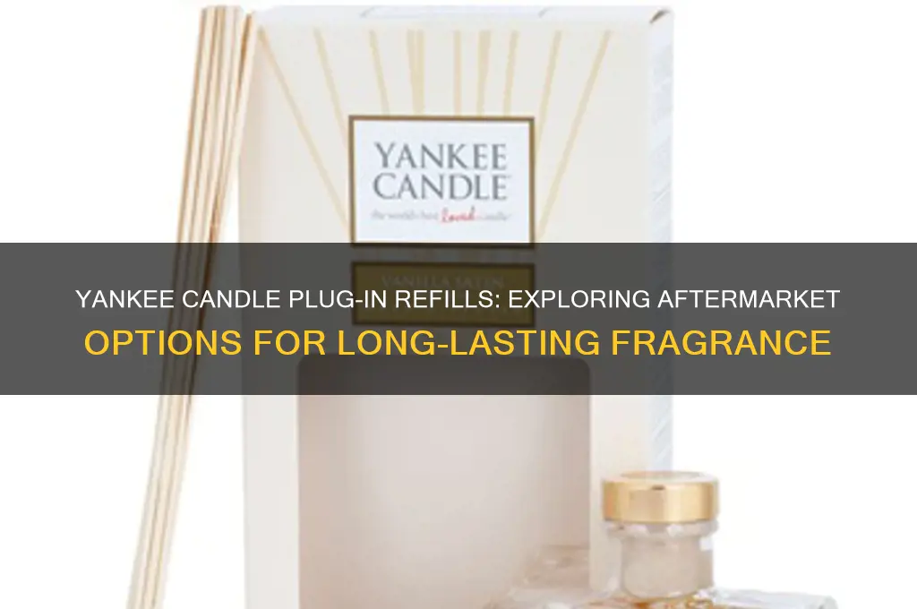 are tehre after maket refill for yankee candle plug in