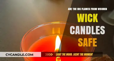 Wooden Wick Candles: Are Their Large Flames Truly Safe?