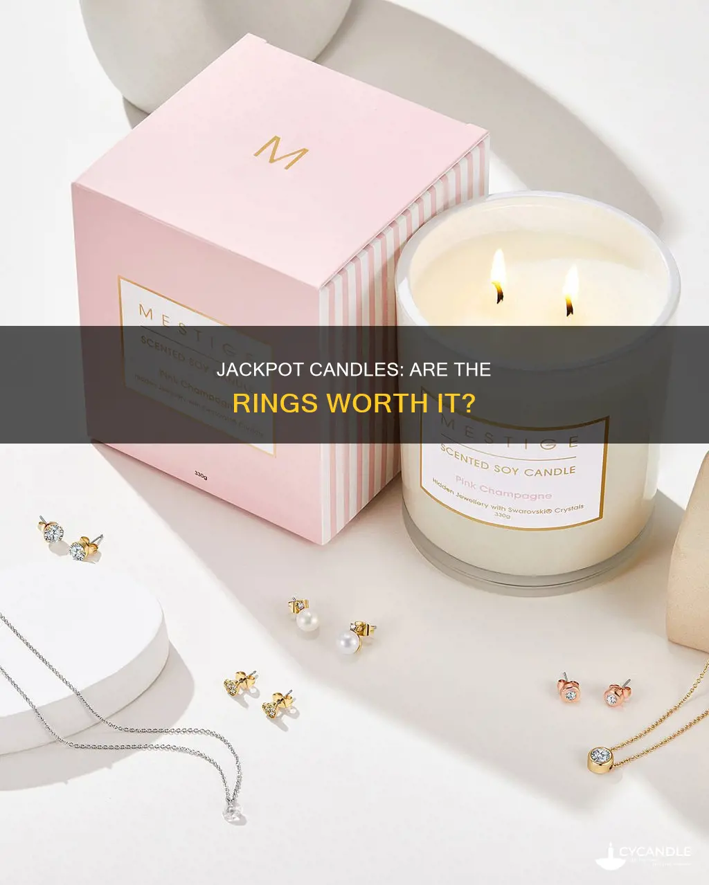 are the jackpot candle rings real