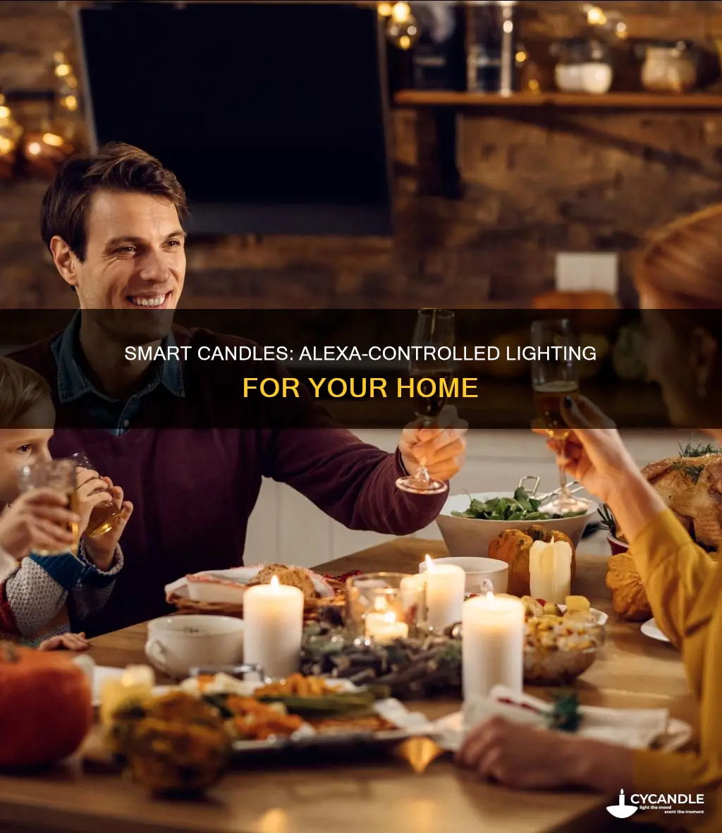 are ther alexa controlled candles