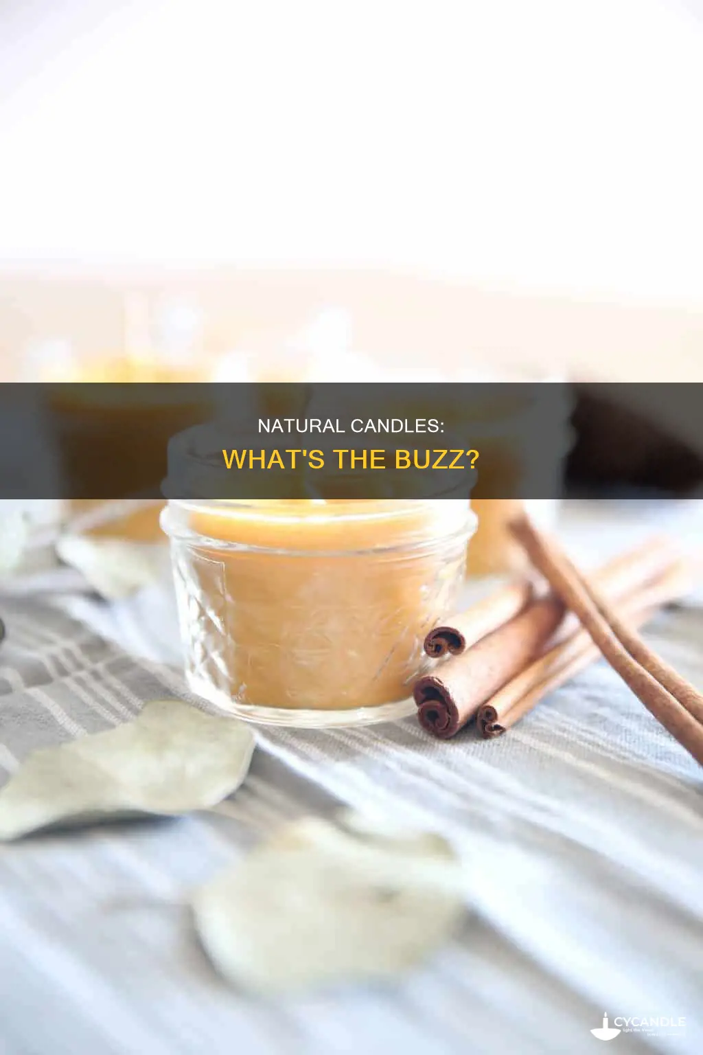are there any candles that are made with natural ingredients