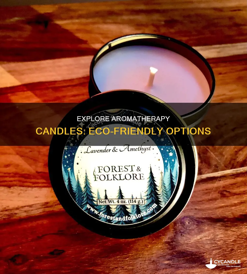 are there any eco-friendly or sustainable aromatherapy candles