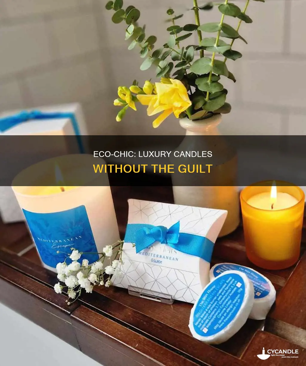 are there any luxury candles that are also eco-friendly