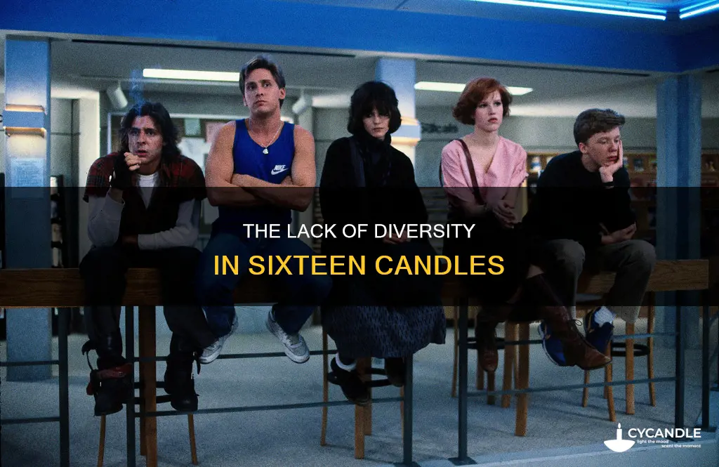 are there any nonwhite people in sixteen candles