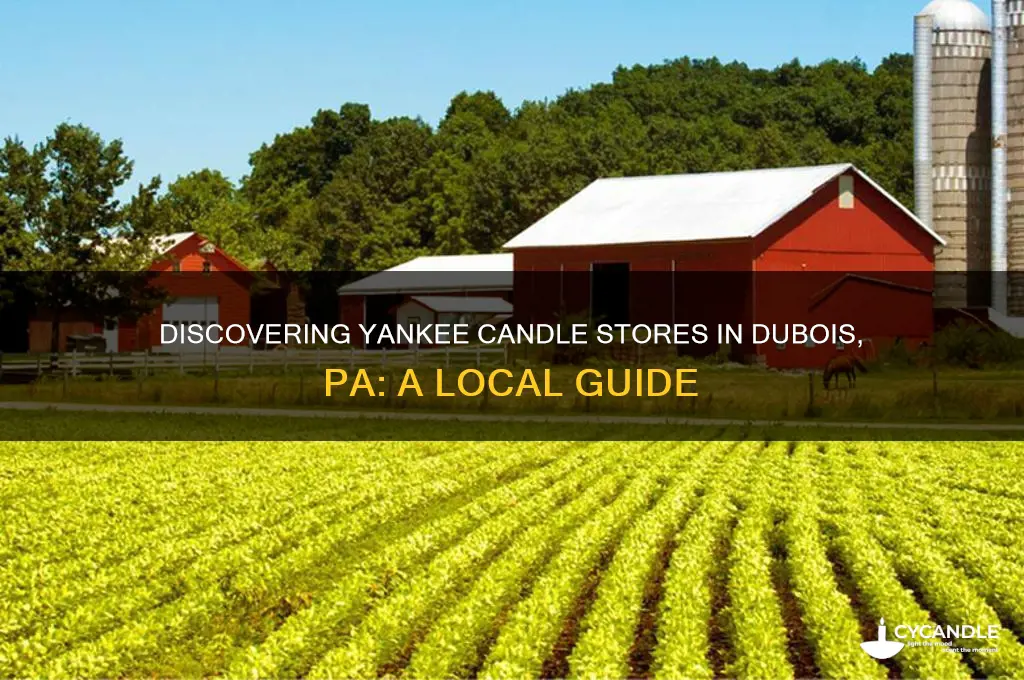 are there any yankee candle stores in dubois pa