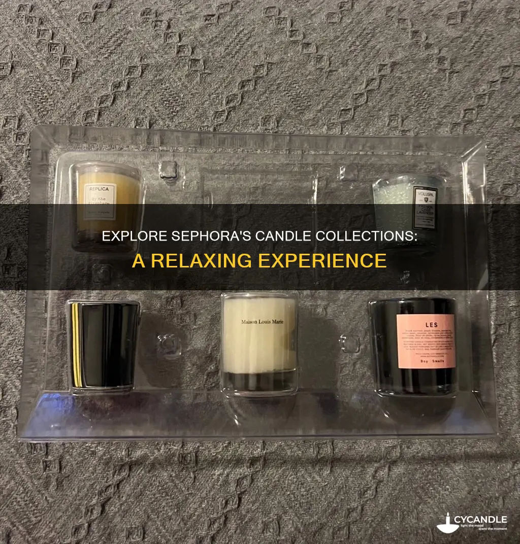 are there candles in sephora