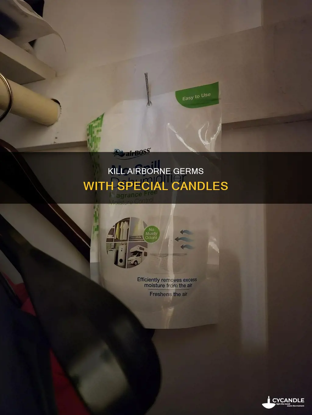 are there candles that kill airborne germs