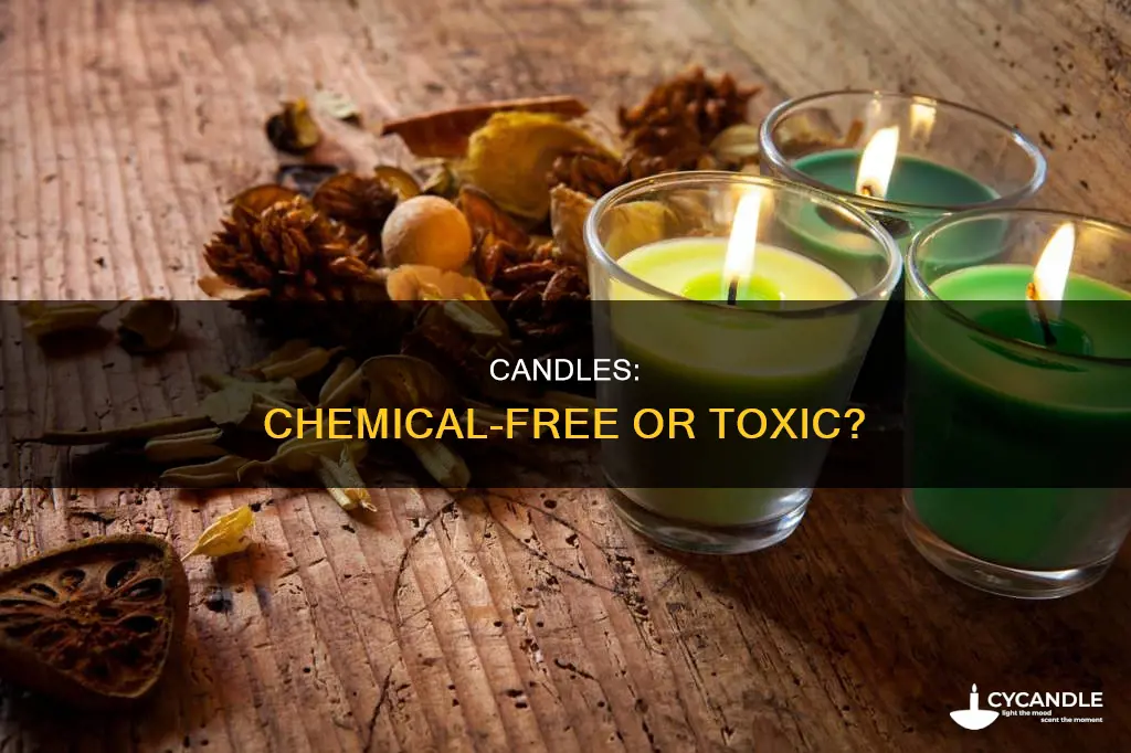 are there chemicals in candles