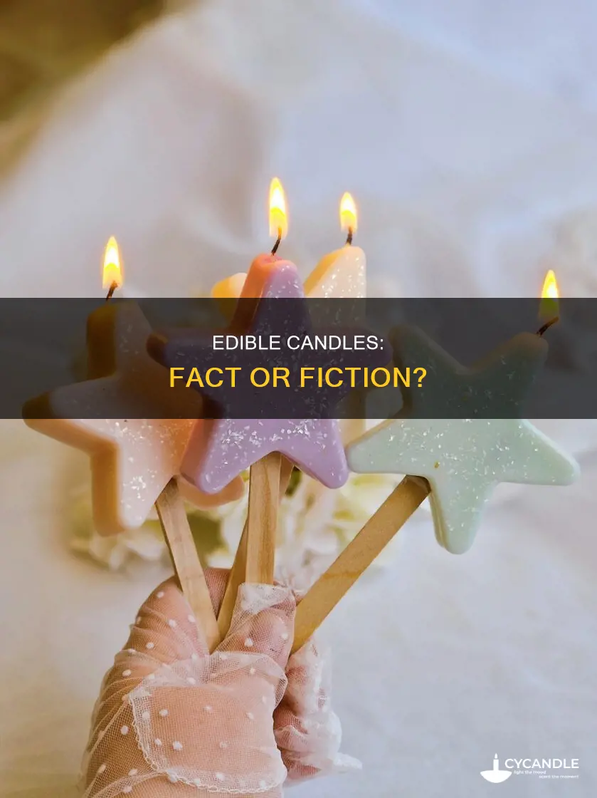 are there edible candles
