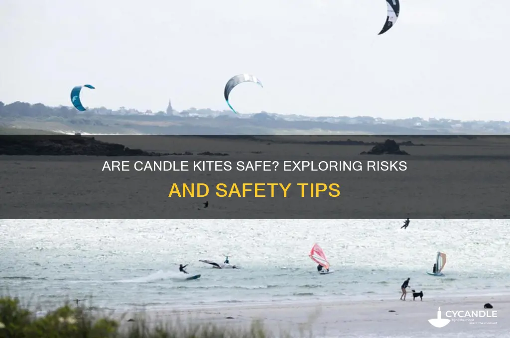 are those candle kites safe