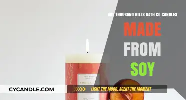 Soy Candles: Thousand Hills' Natural Promise