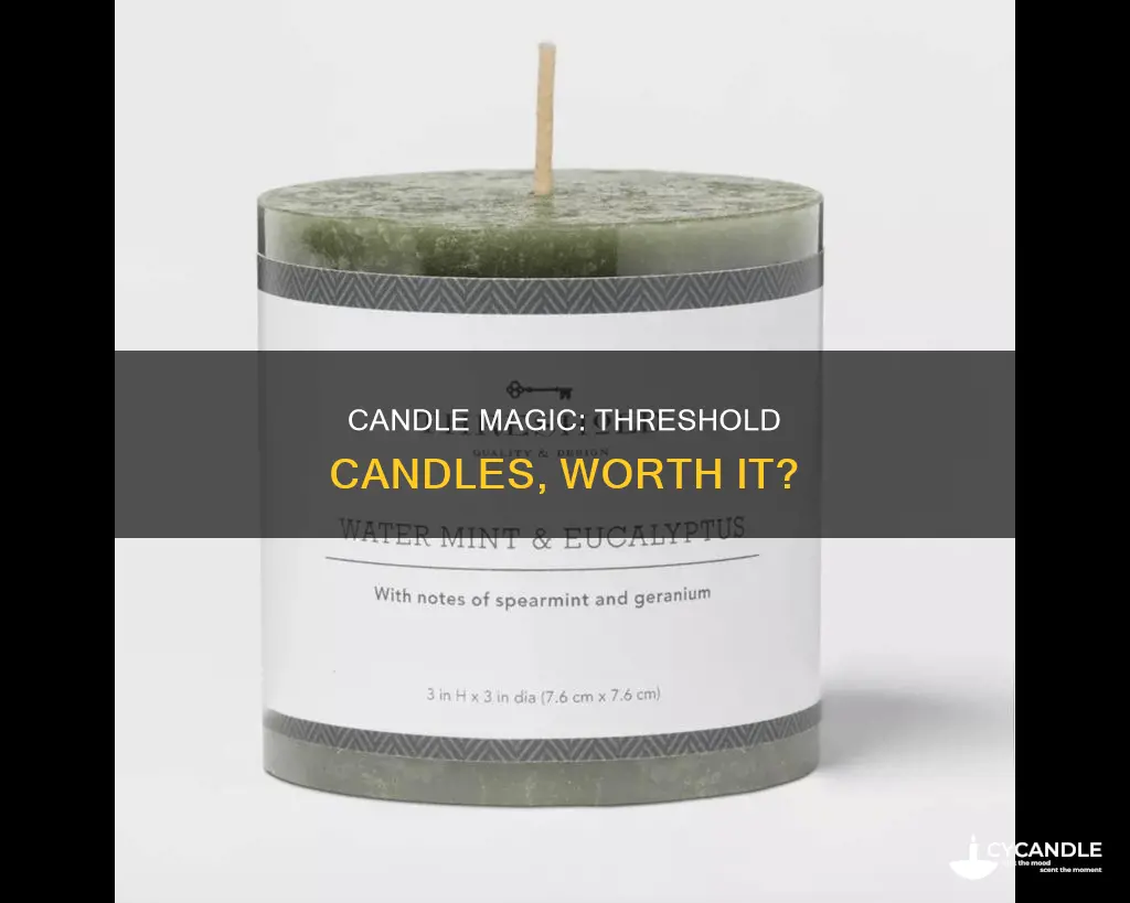 are threshold candles good