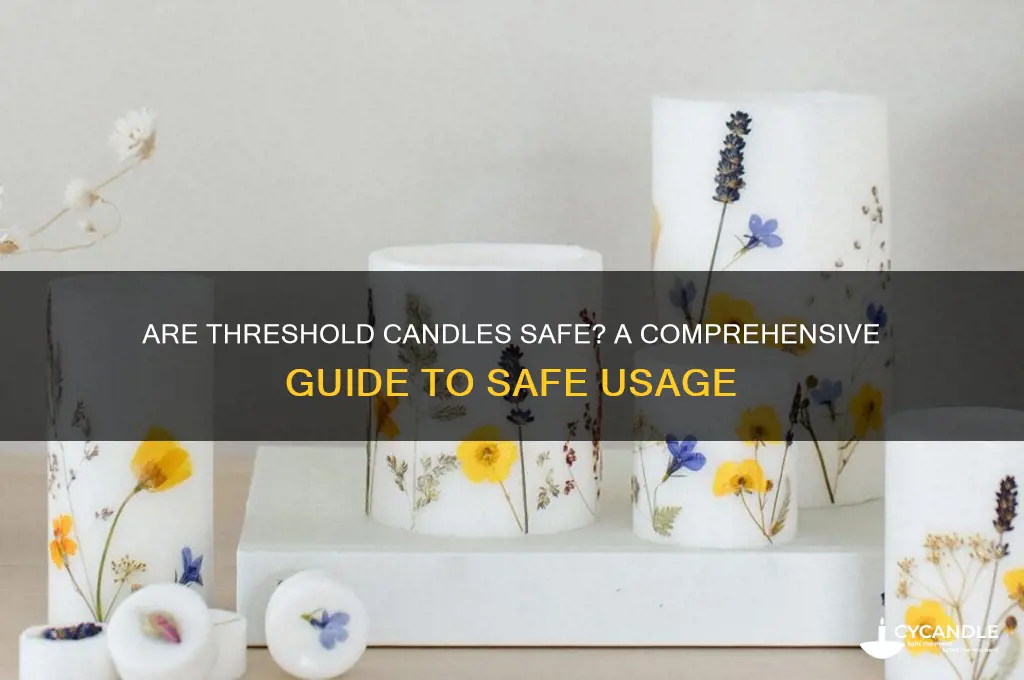 are threshold candles safe