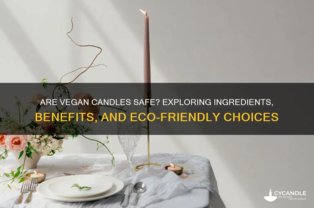 are vegan candles safe