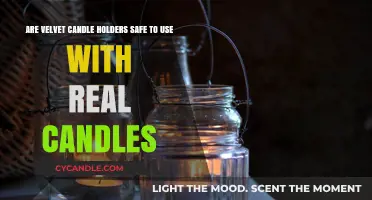 Velvet Candle Holders: Safe for Real Candles or Fire Hazard?