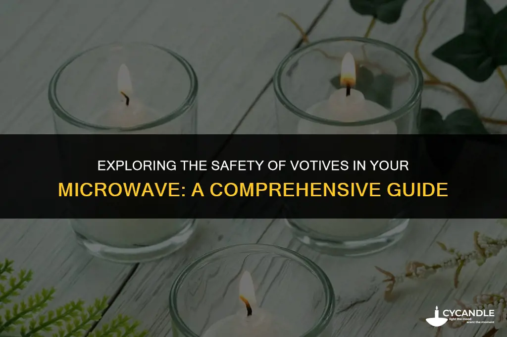 are votives microwave safe