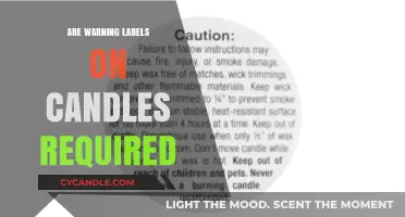 Warning Labels on Candles: Are They Mandatory?