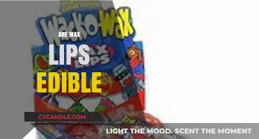 The Sweet Truth: Are Wax Lips Safe to Eat?
