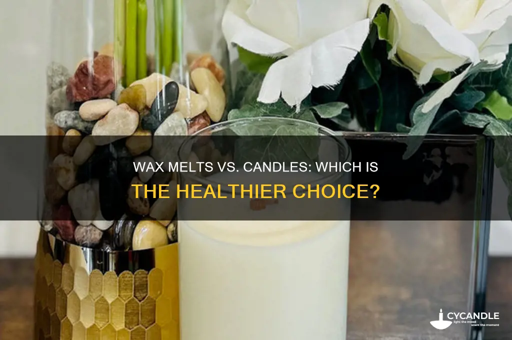are wax melts healthier than candles