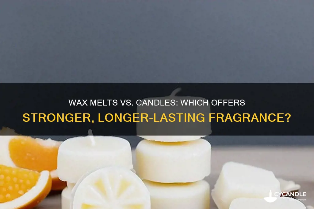 are wax melts stronger than candles
