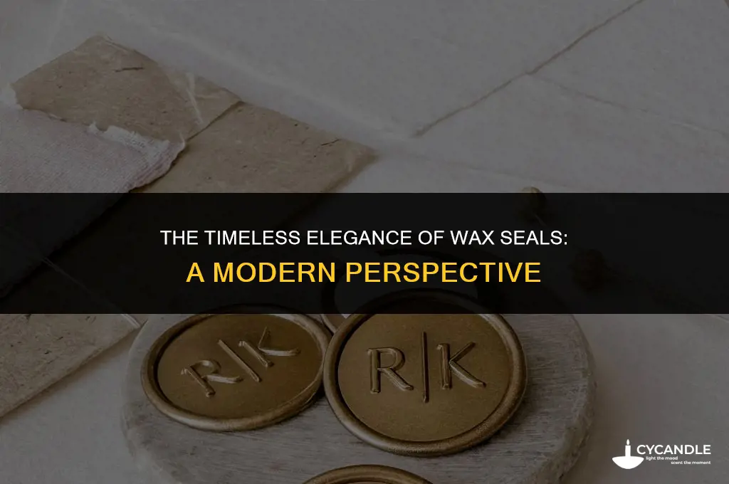 are wax seals still used