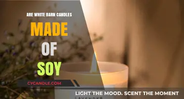 White Barn Candles: Soy-Based or Not?