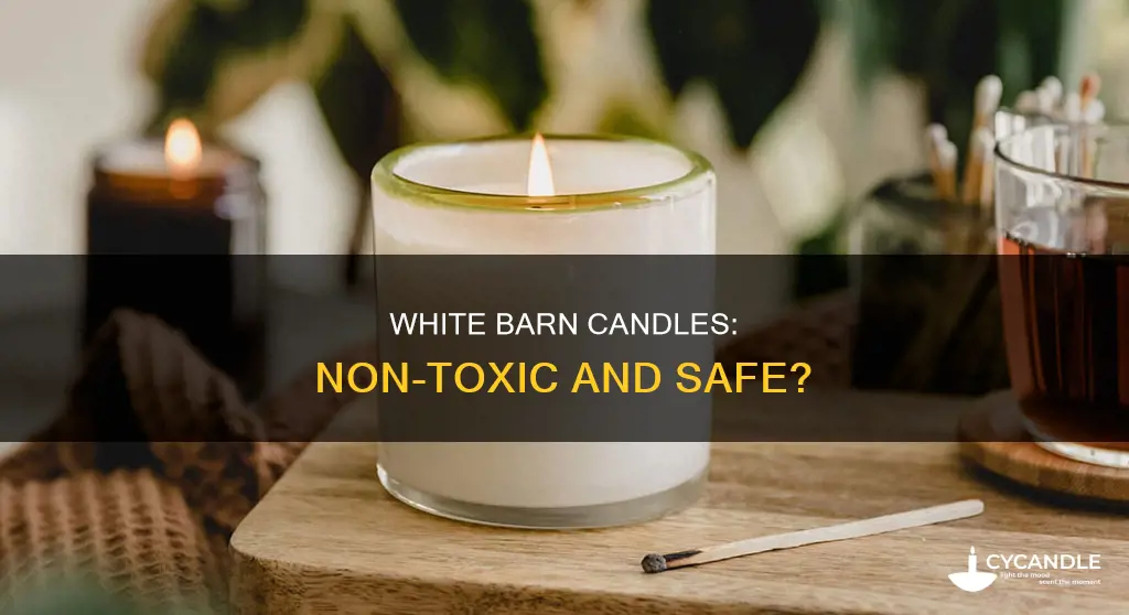 are white barn candles non toxic