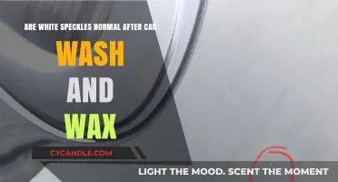 White Speckles After Car Wash and Wax: Normal or Not?