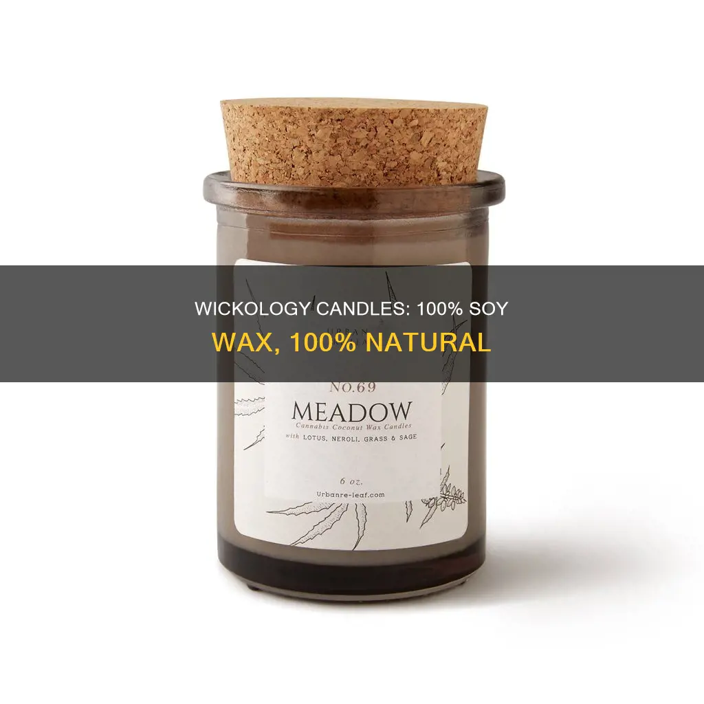 are wickology candles soy