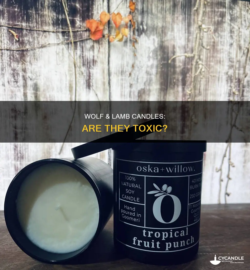 are wolf and lamb candles toxic