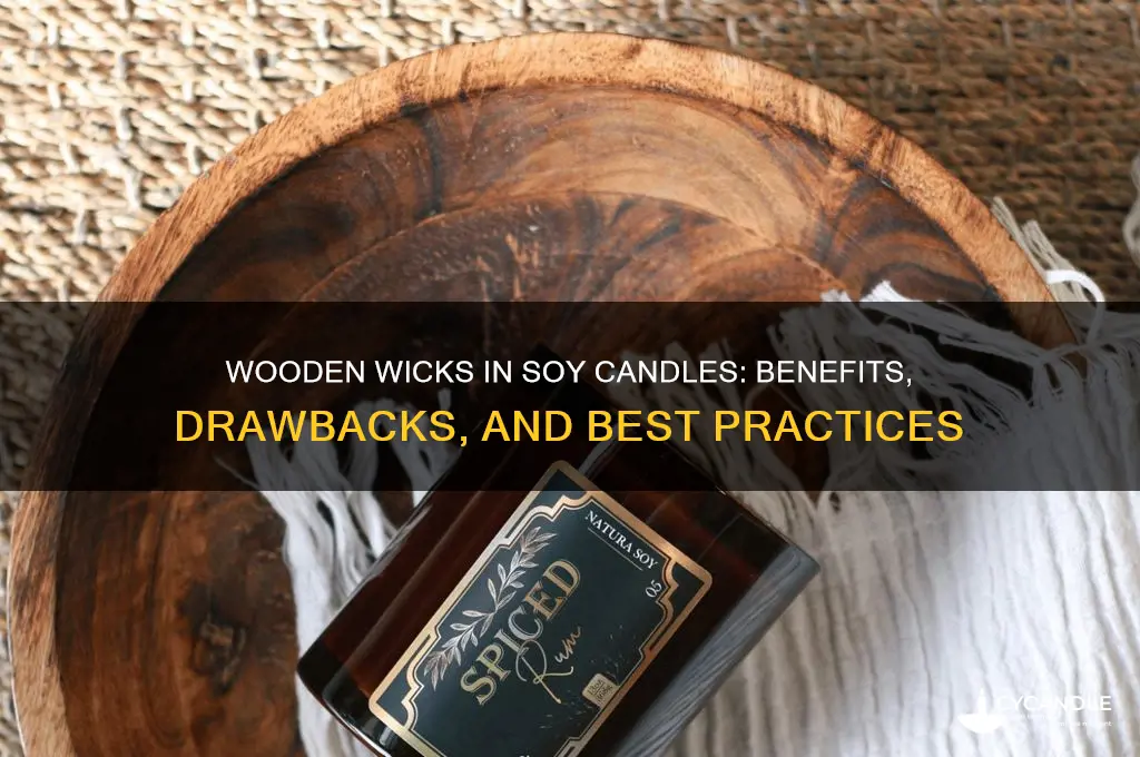 are wooden wicks good for soy candles