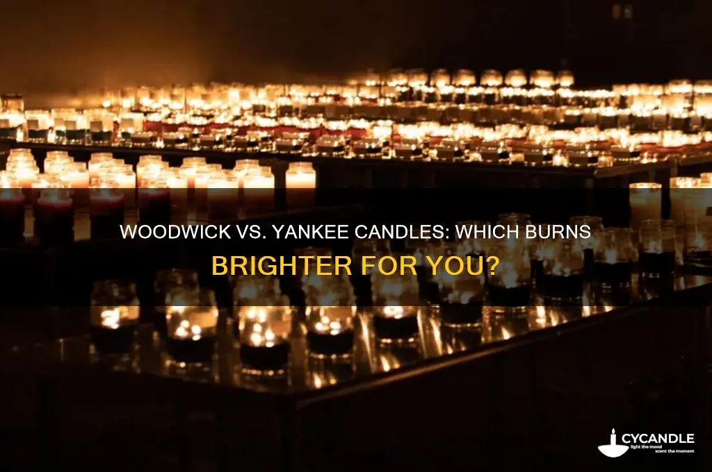 are woodwick candles better than yankee