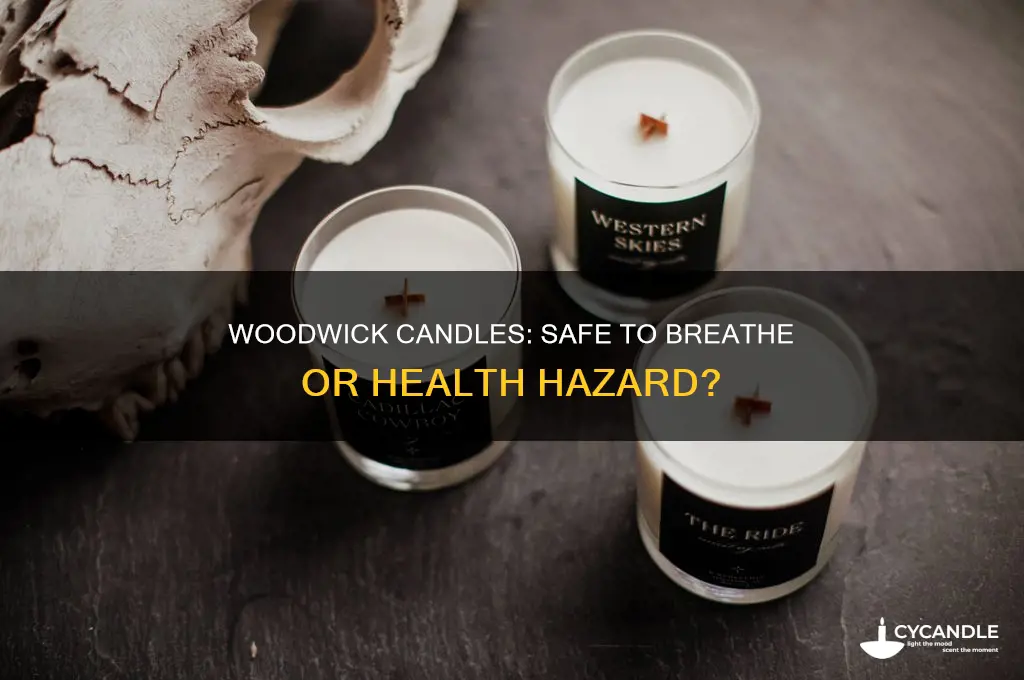 are woodwick candles safe to breathe